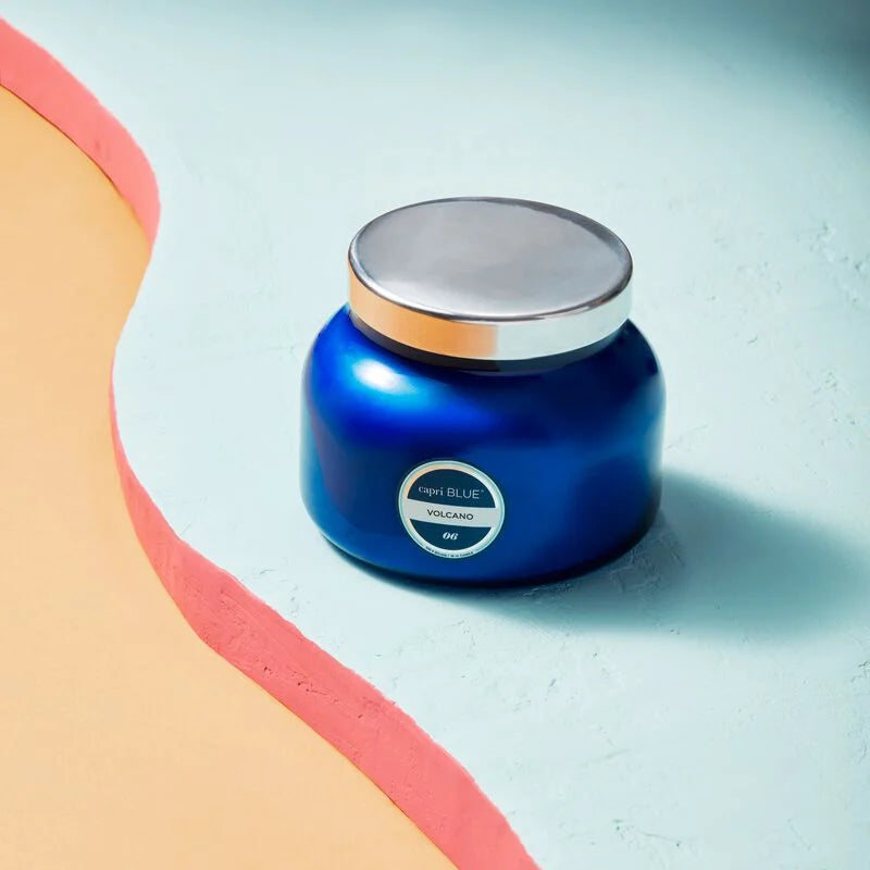 19 oz Blue Volcano Jar
