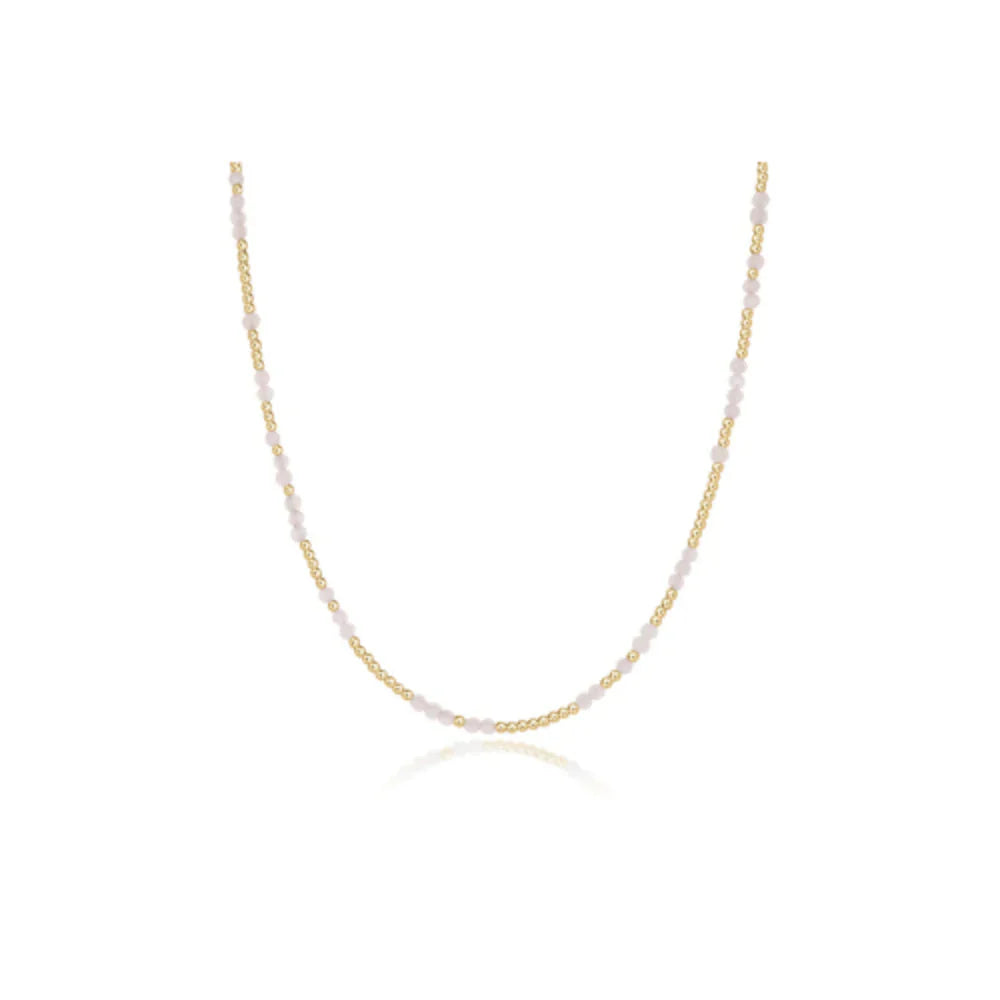 N15HOPUNWGEMMO 15" Choker Hope Unwritten Gemstone- Moonstone