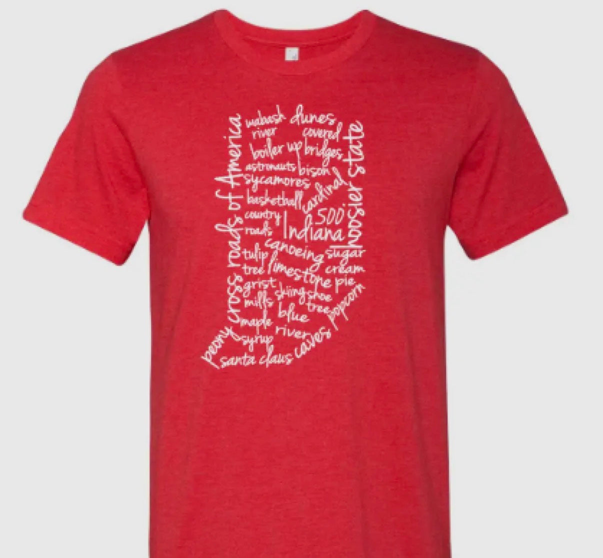 Indiana State Shirt Red