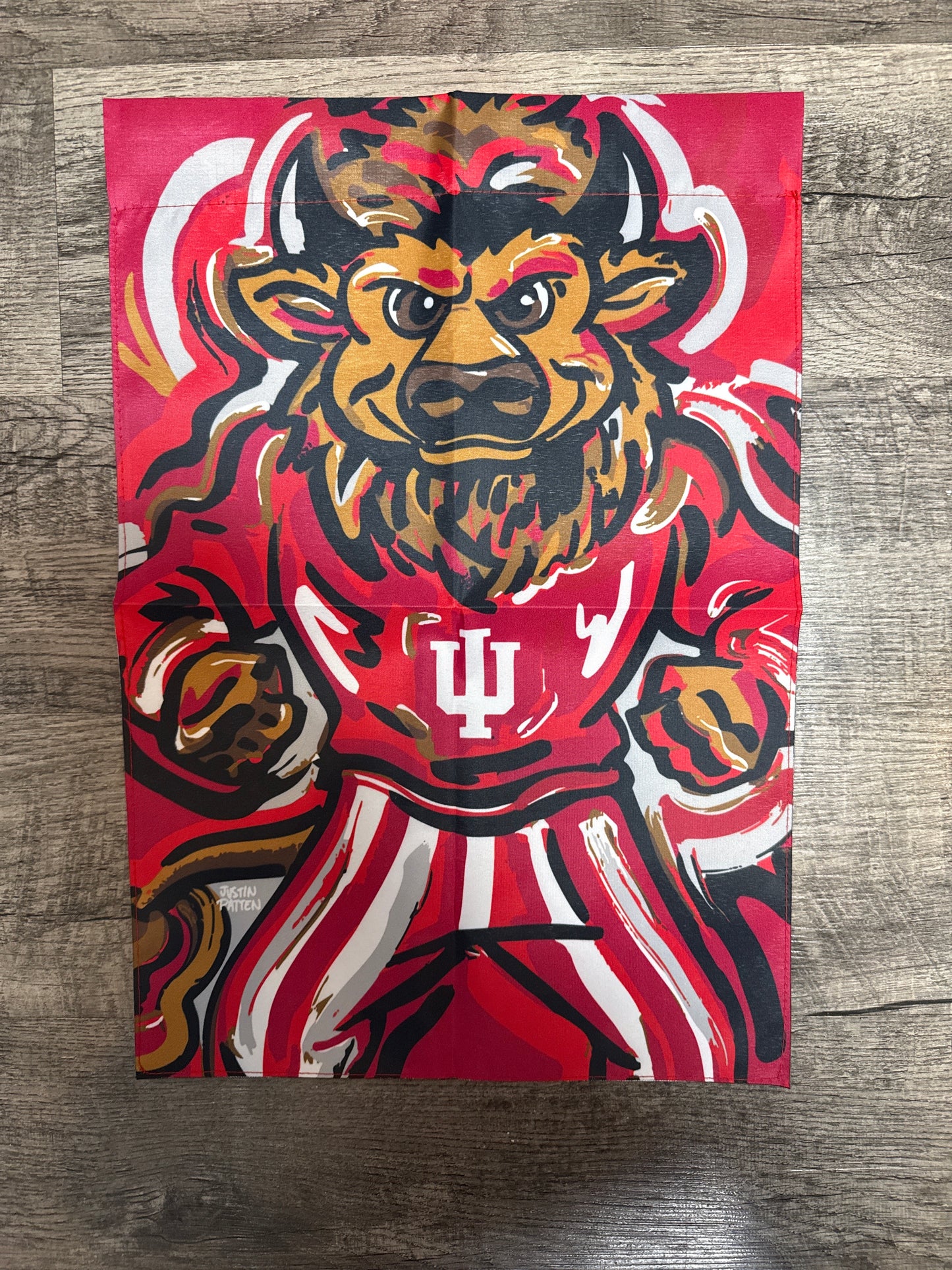 IU Bison Garden Flag