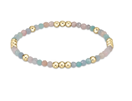 BBLFP25HOTM Blissful Pattern 2.5mm Bead Bracelet - Hot Mess