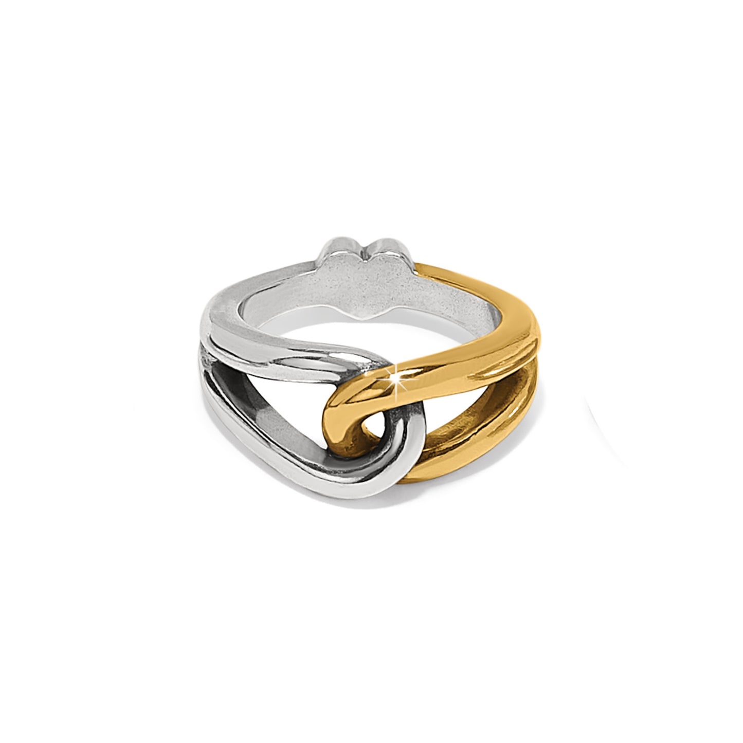 J63242 Interlok Curve 2tn Ring