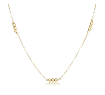 N17SIGJOYG317" Choker Joy Simplicity Chain Gold - 3mm Gold