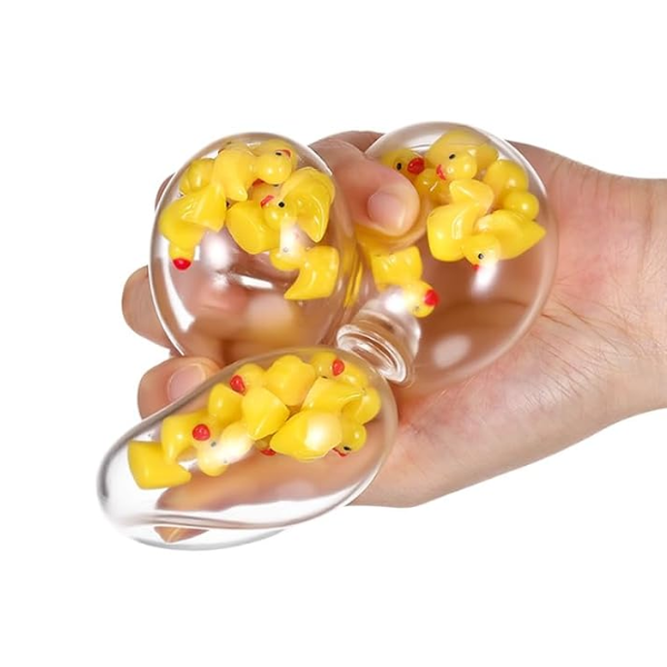 Duck-Filled Squishy Stress Ball