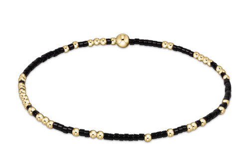 BGDHOPUNWOX Gameday Hope Unwritten Bracelet Onyx