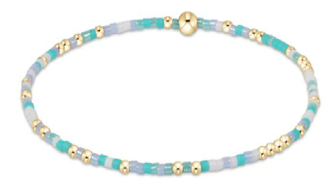 EGBHOPUNWMITLAW Egirl Hope Unwritten Bracelet Man, I Teal like