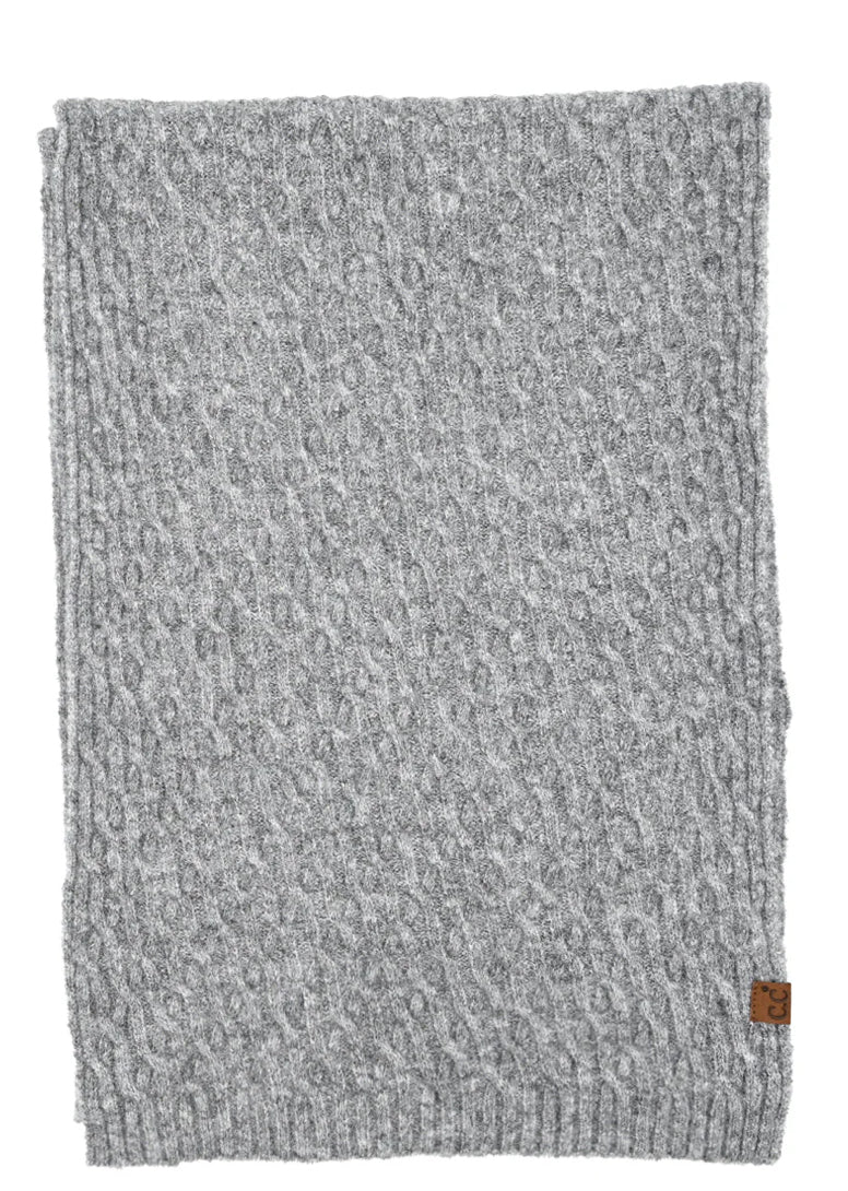 Chain Link Cable Cuff CC Beanie Grey