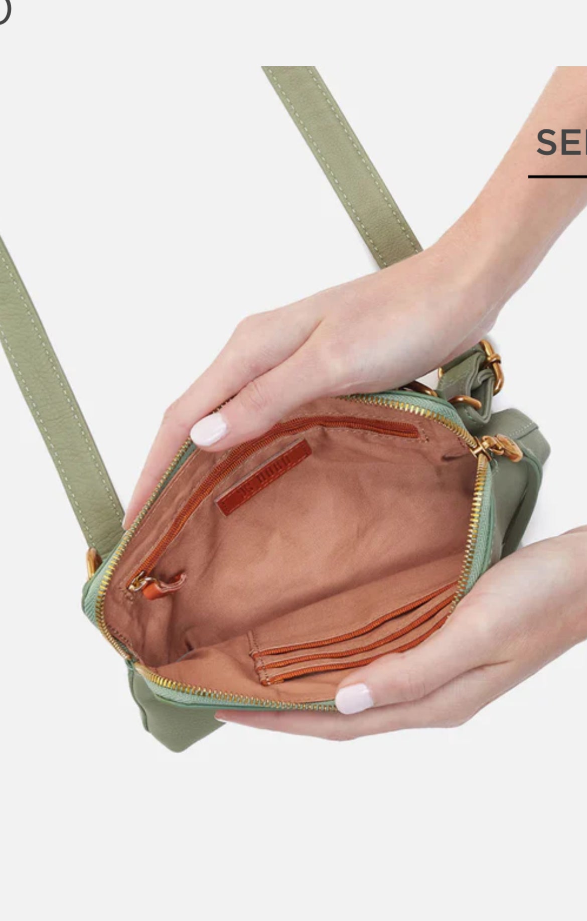 SO-82481WTCR Fern Slim Belt Bag