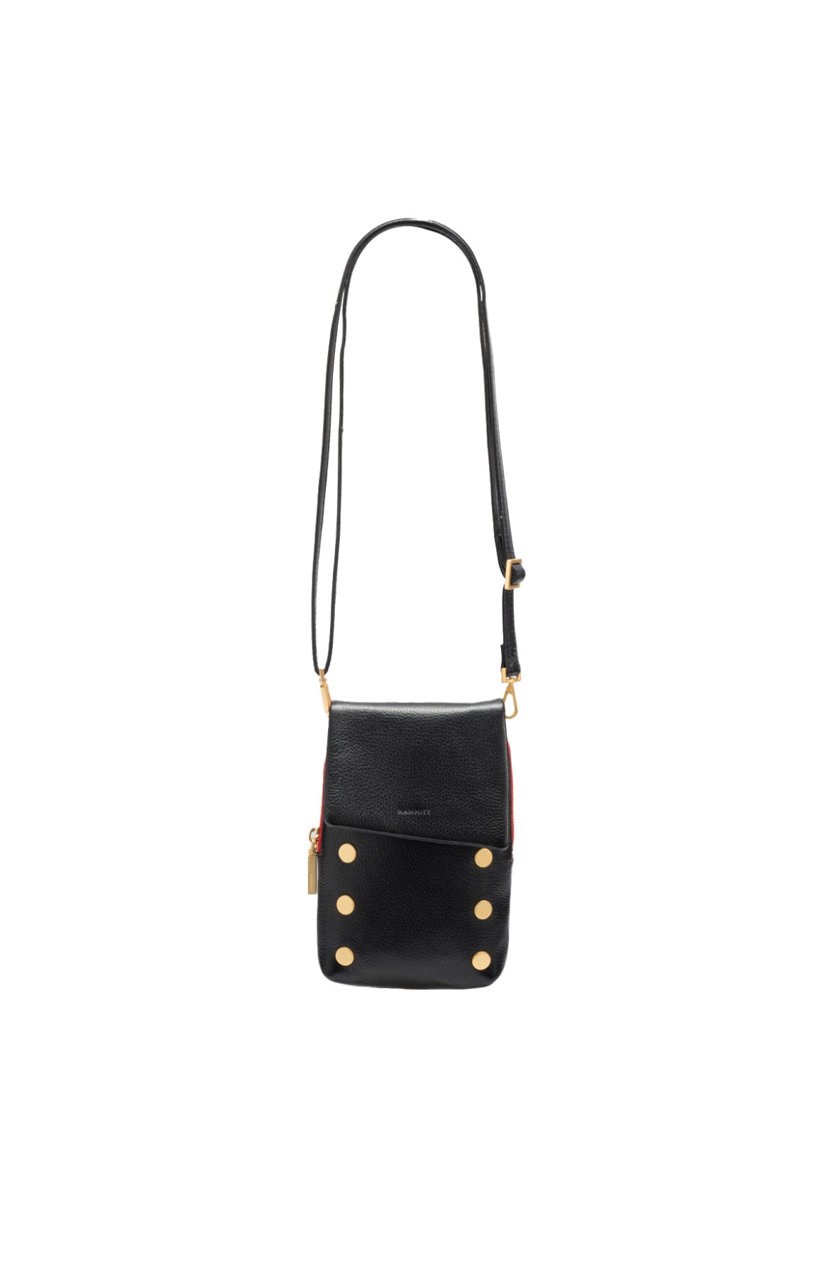 vip mobile black/brushed gold red zip NA