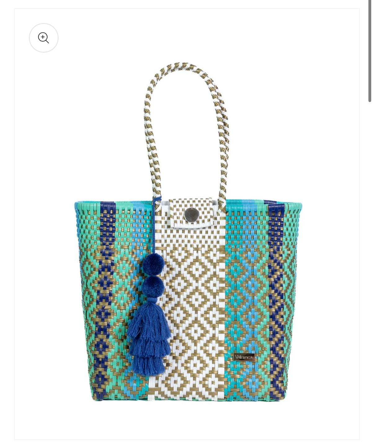 Waves Hombro Tote