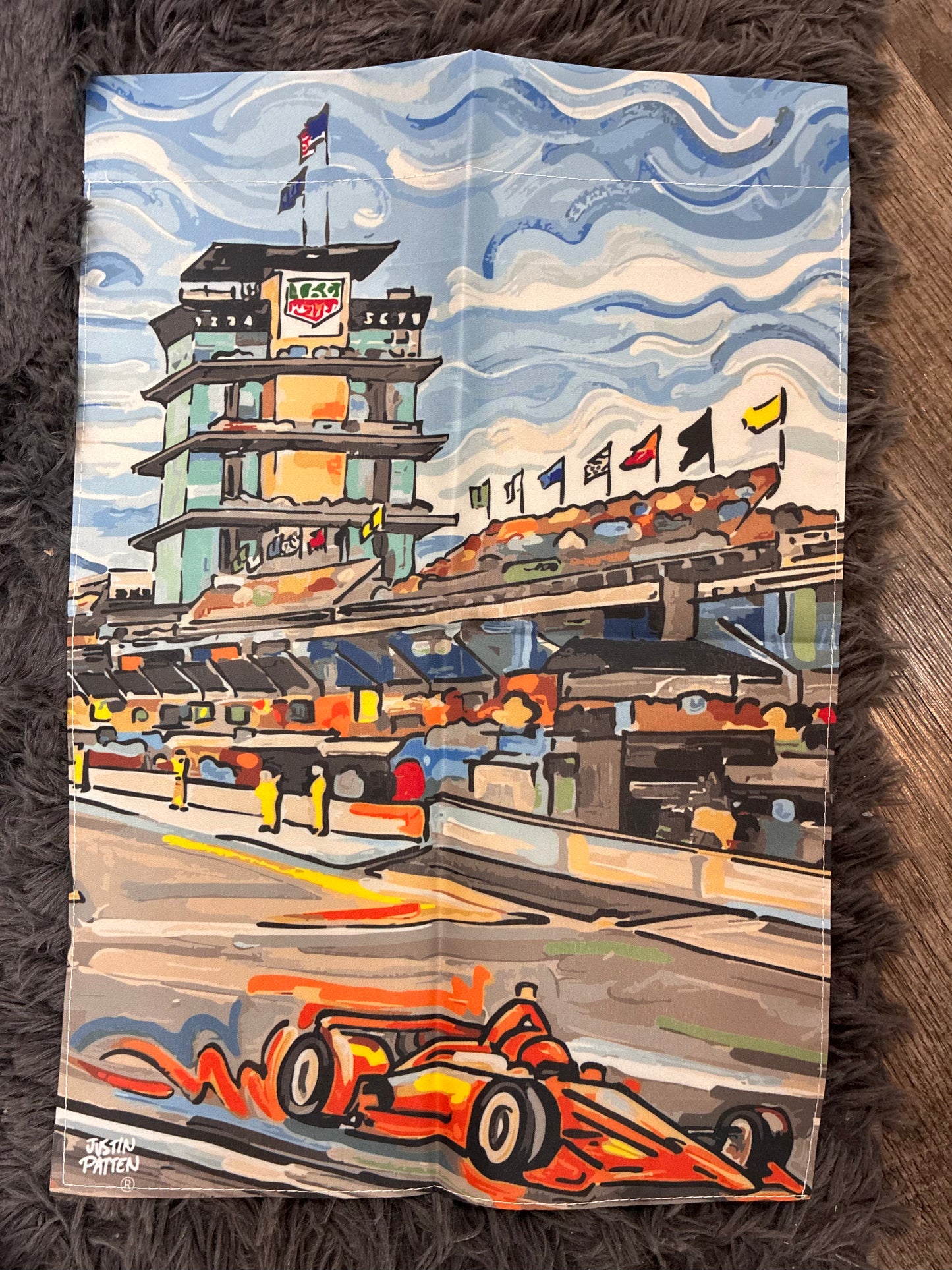 IMS Straightaway Garden Flag