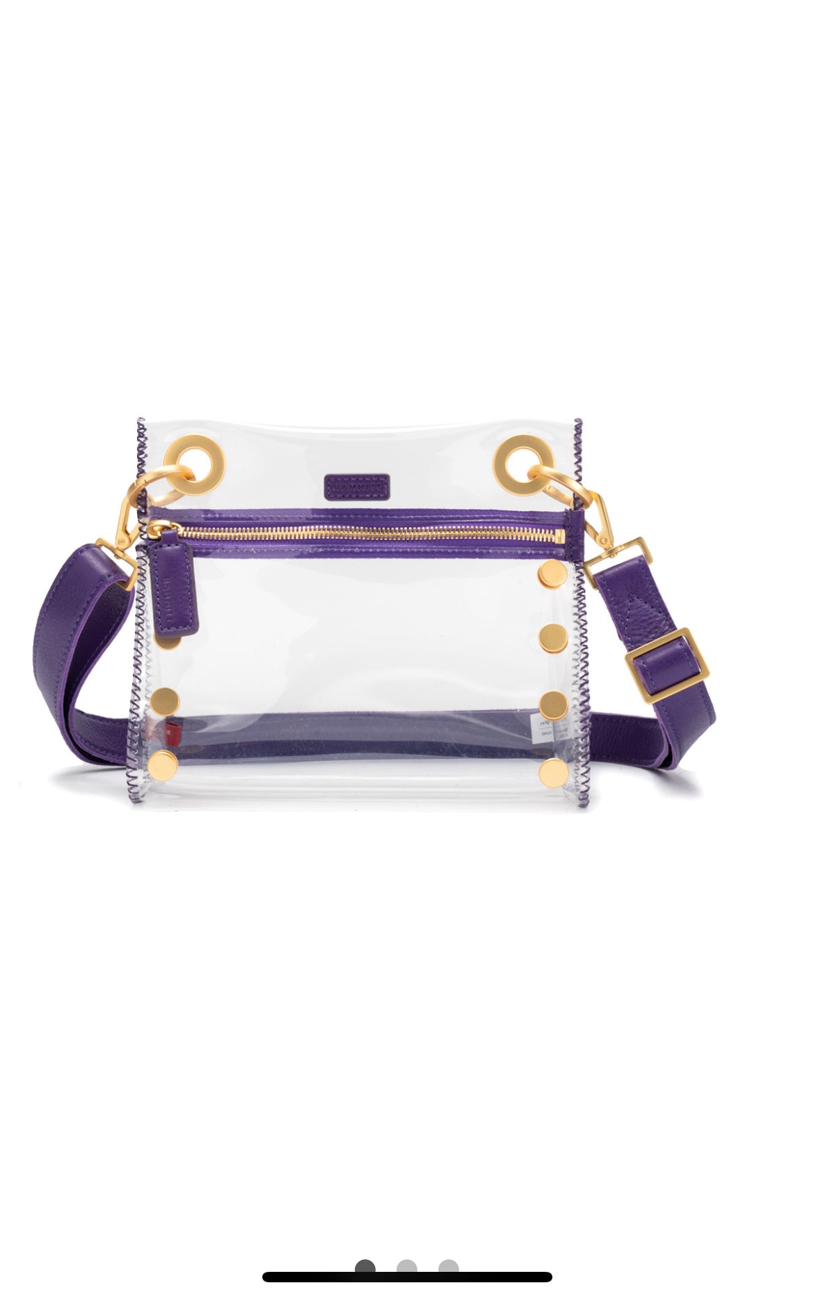 Tony Small Clear Game Day Purple/Brushed Gold*