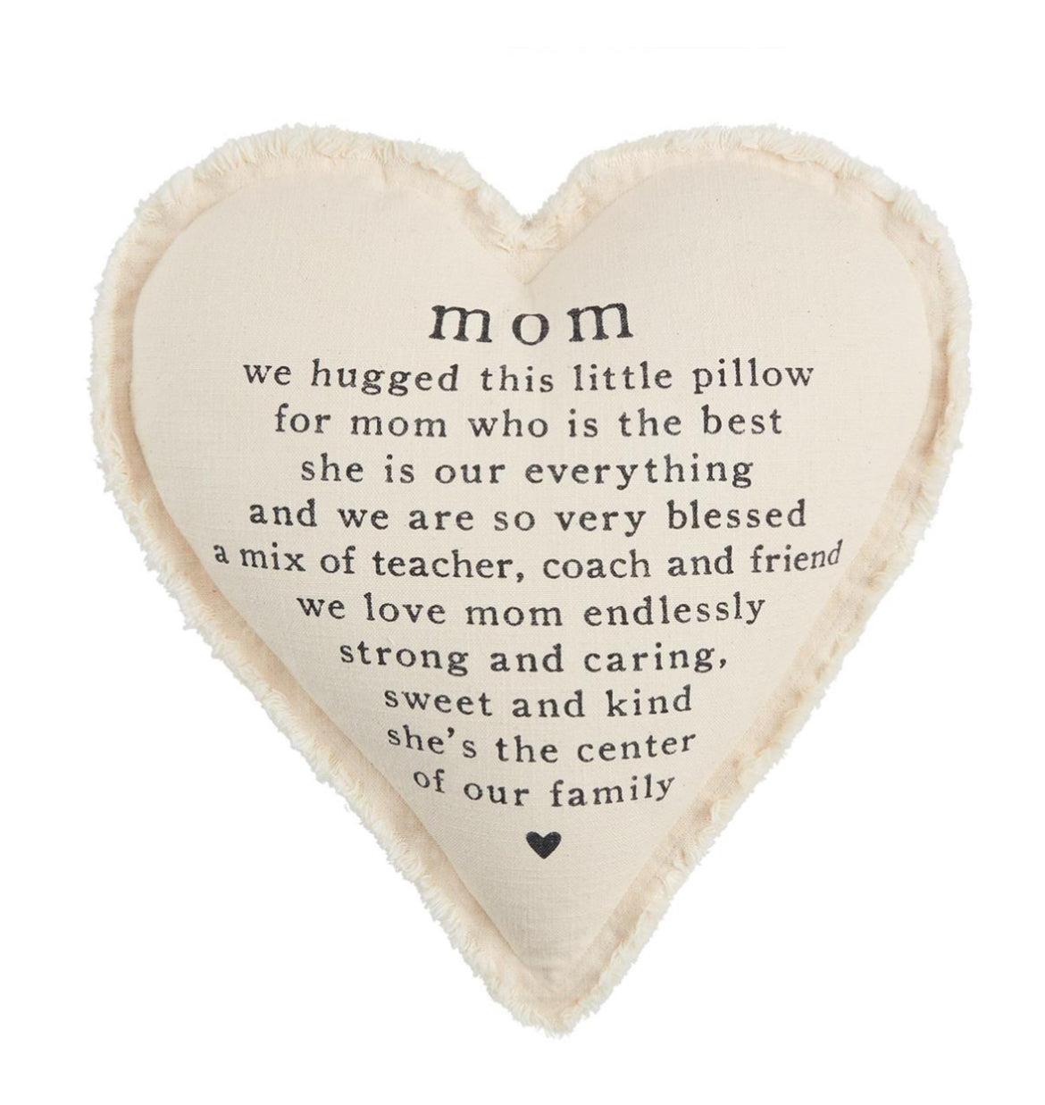 41601009 Mom Heart Pillow