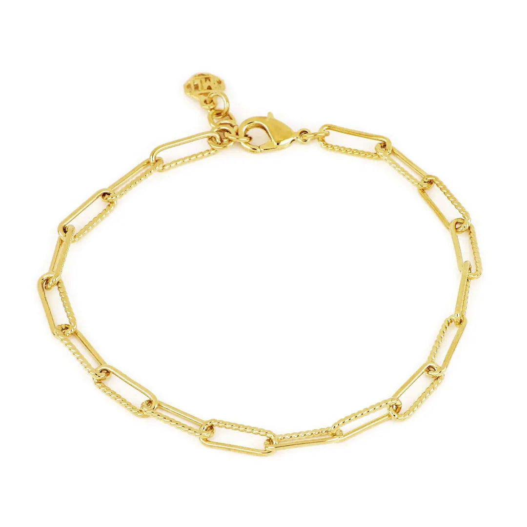 B5331-G002 DIAMANTE LINK BRAC.