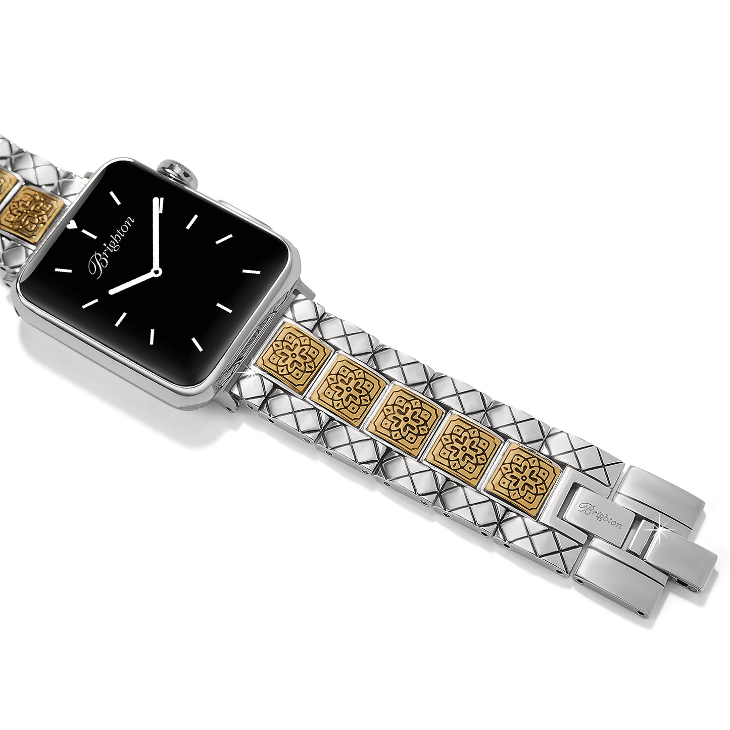 W30602 Mosaic Two Tone Watch Band