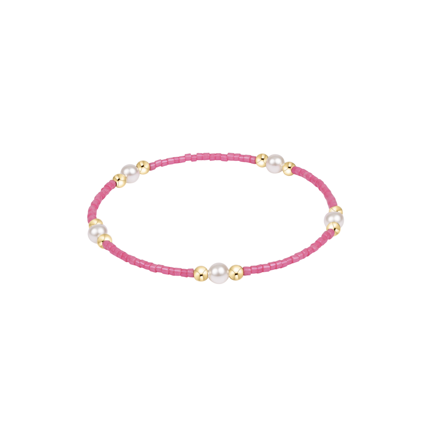 BHOPPURPPEBUB Hope Purpose Pearl Bracelet - Bubblegum
