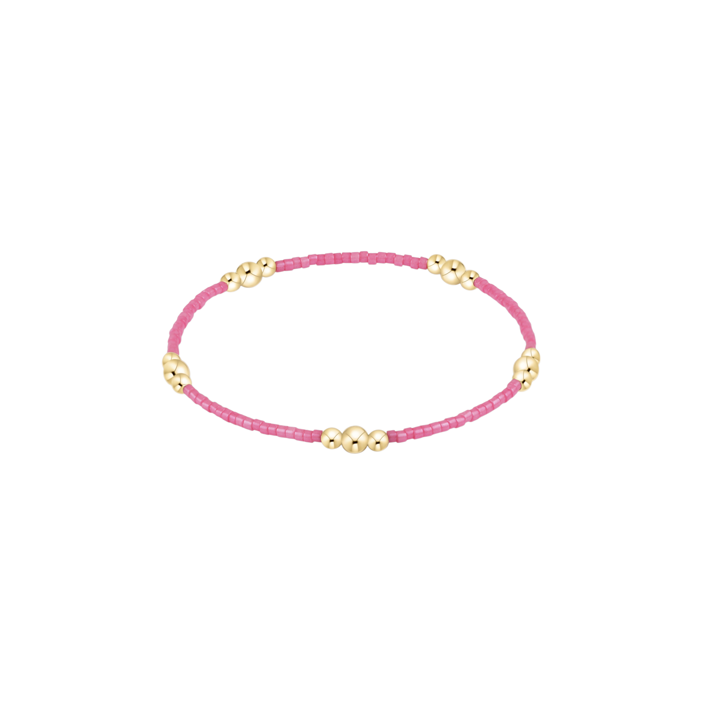 BHOPPURPGBUB Hope Purpose Gold Bracelet - Bubblegum