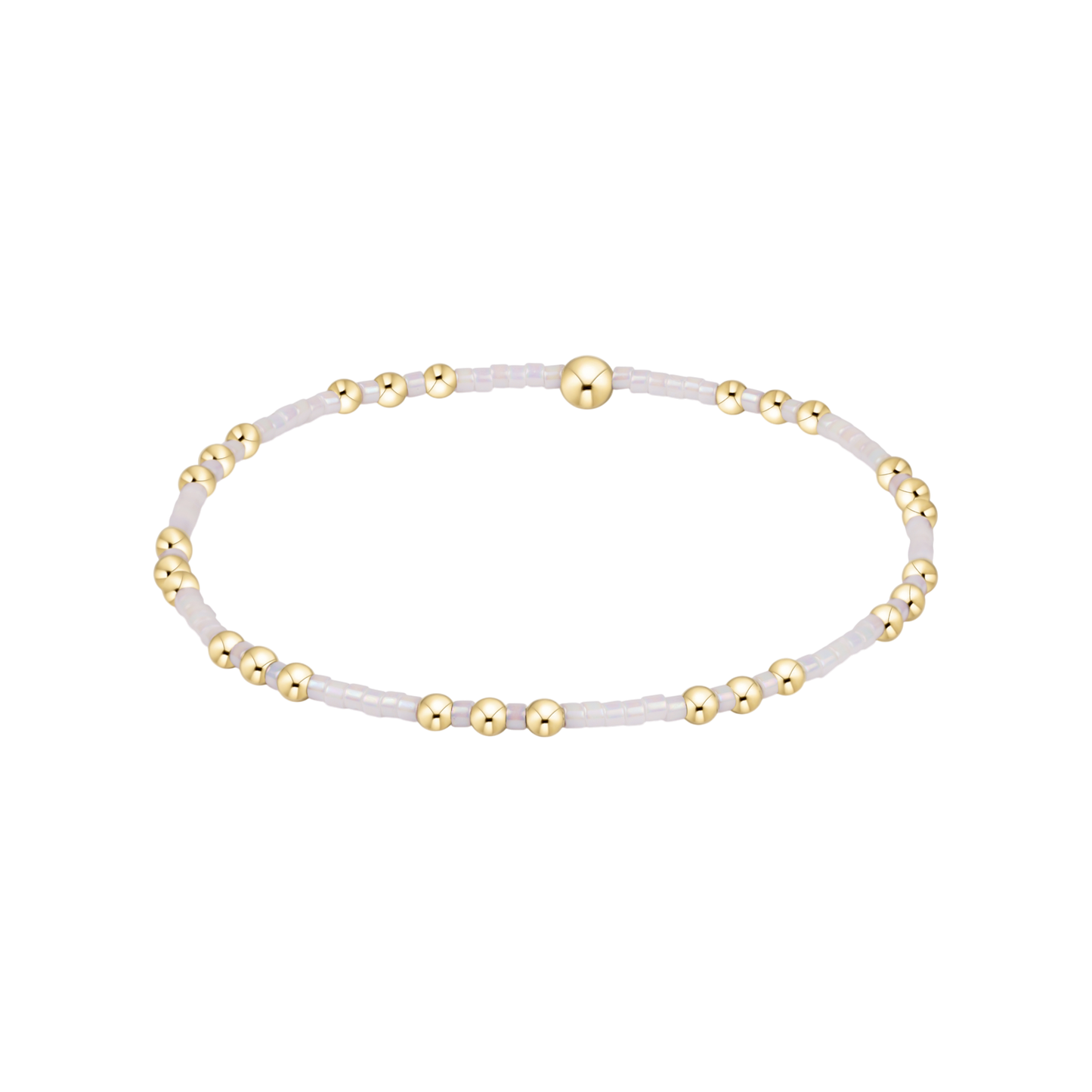 BHOPJOYSILKW Hope Joy Bracelet - Silky White