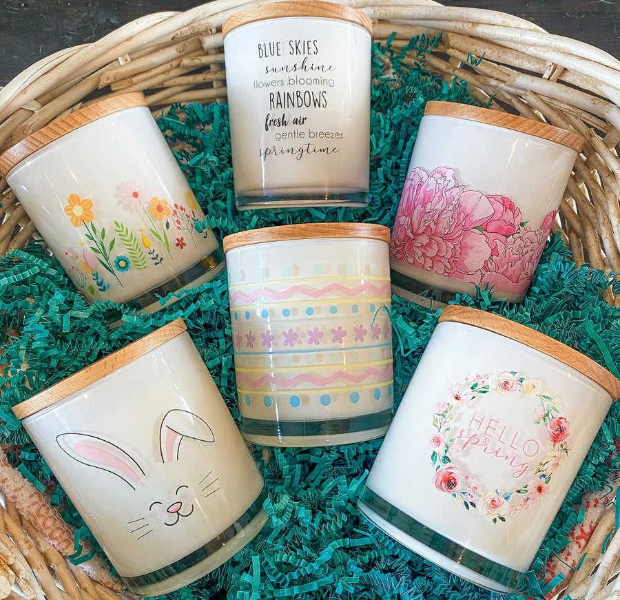 Bunny Face Candle