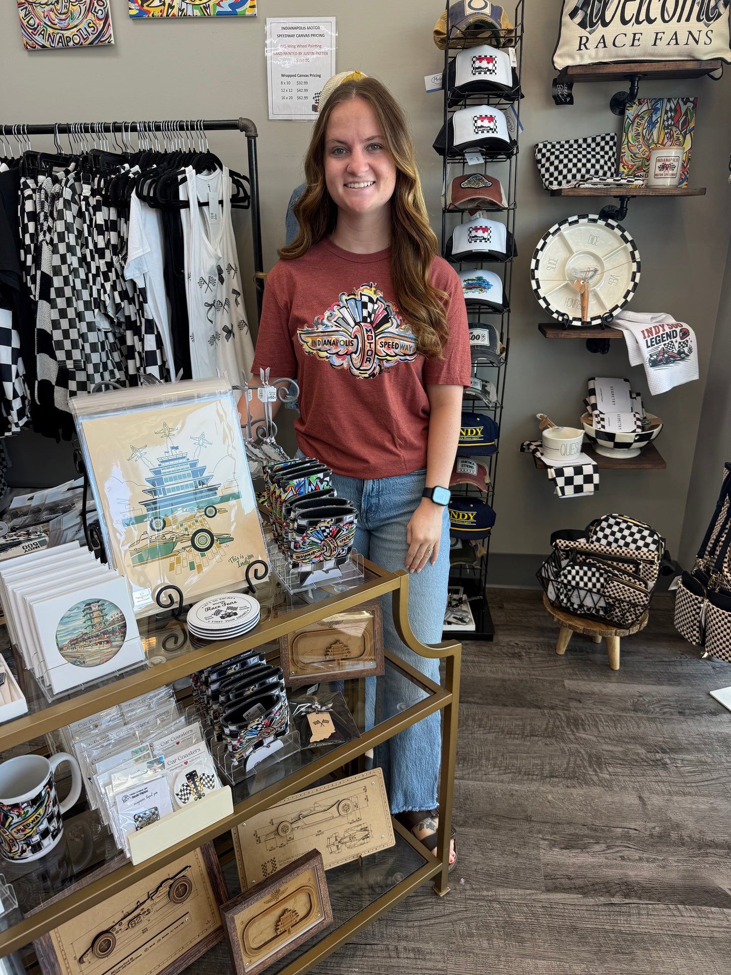 IMS Wing Wheel Rust Tee