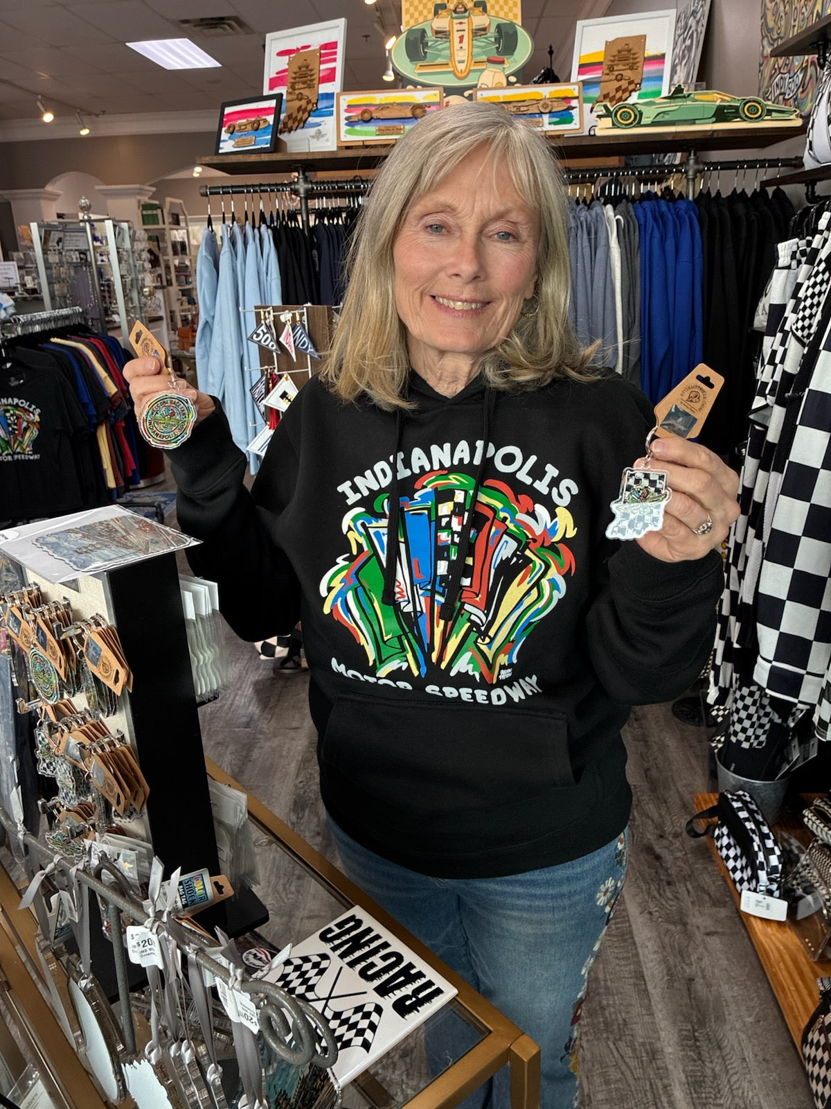 IMS Flags Unisex Hoodie Black