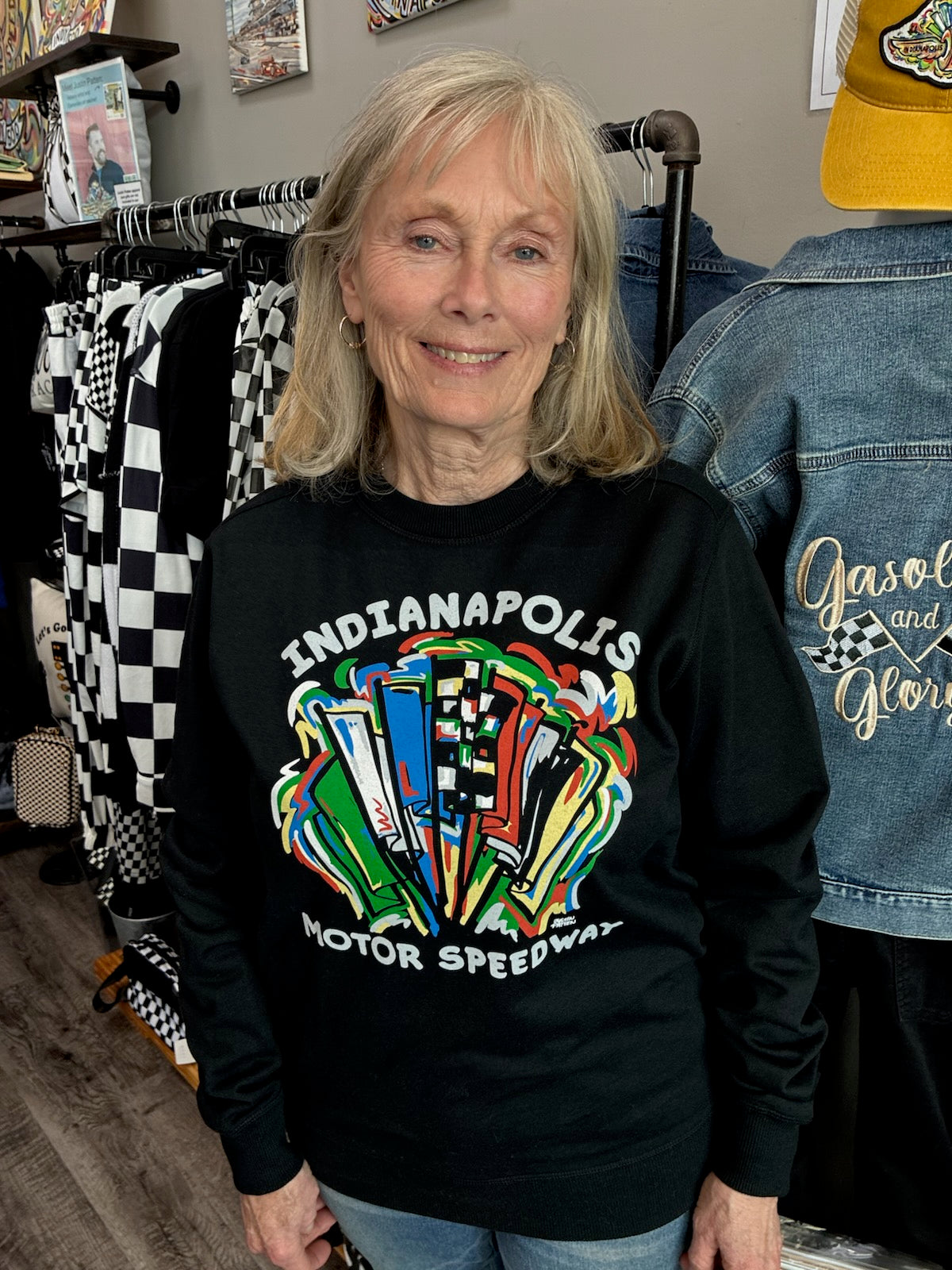 IMS Flags Unisex Crew Black