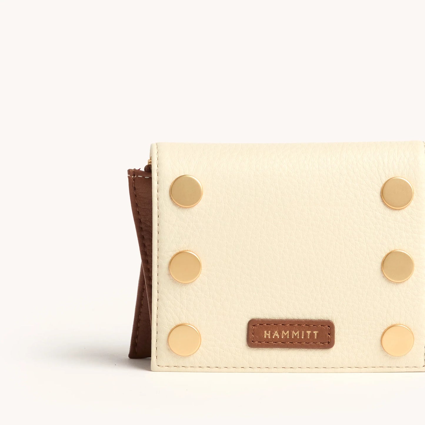 Allen Wallet Courtyard Cream/Brushed Gold