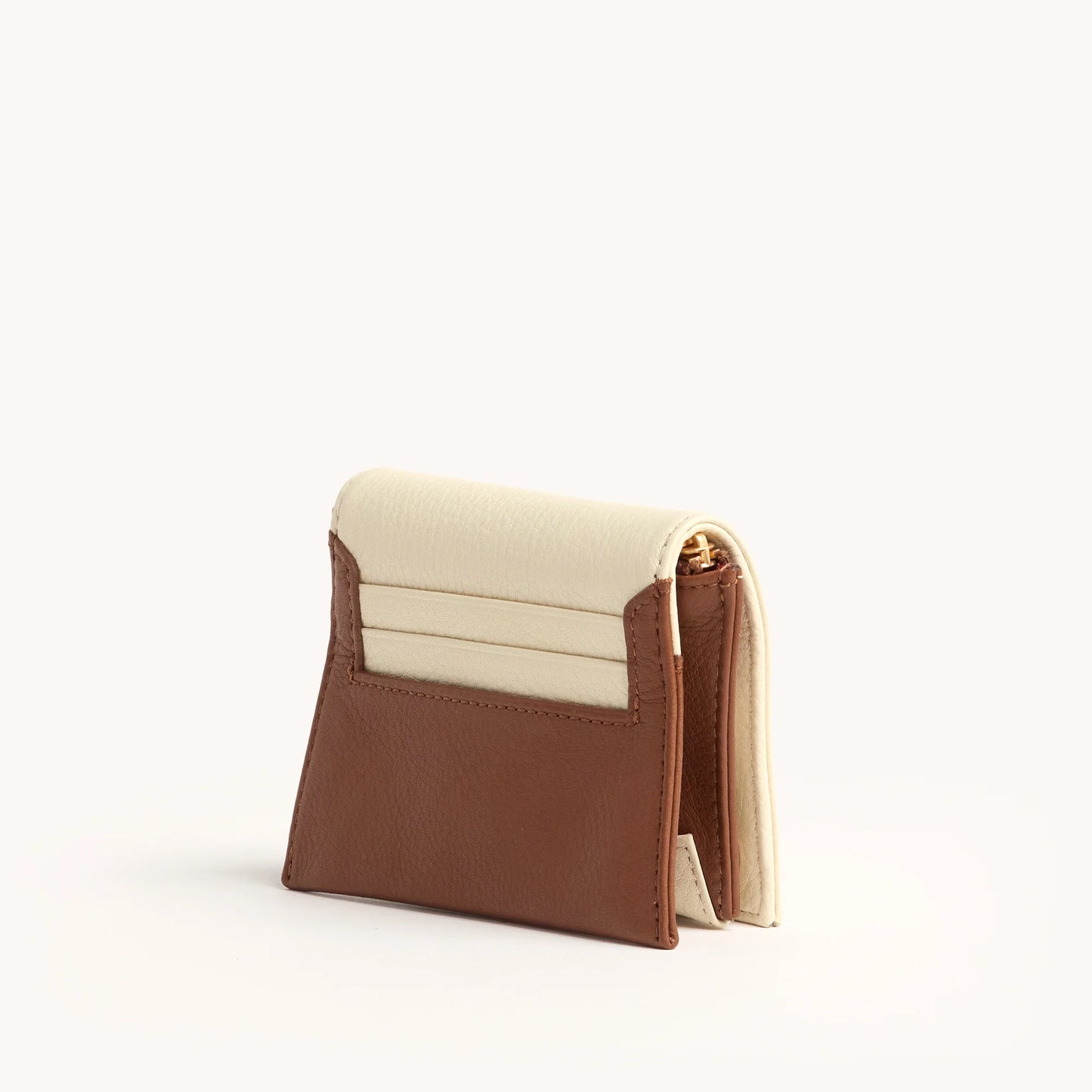 Allen Wallet Courtyard Cream/Brushed Gold