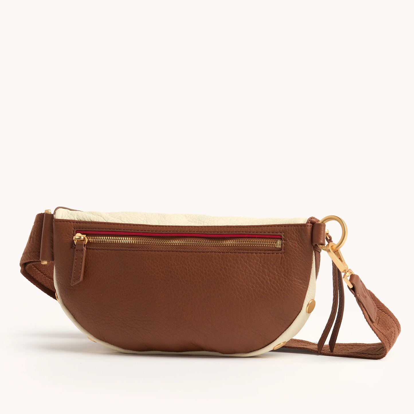 Charles Crossbody Medium Courtyard Cream/Brushed Gold