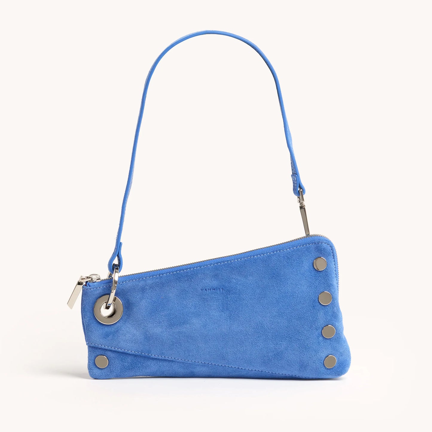 PREORDER NOW! Nash Pochette Hydrangea Suede Silver