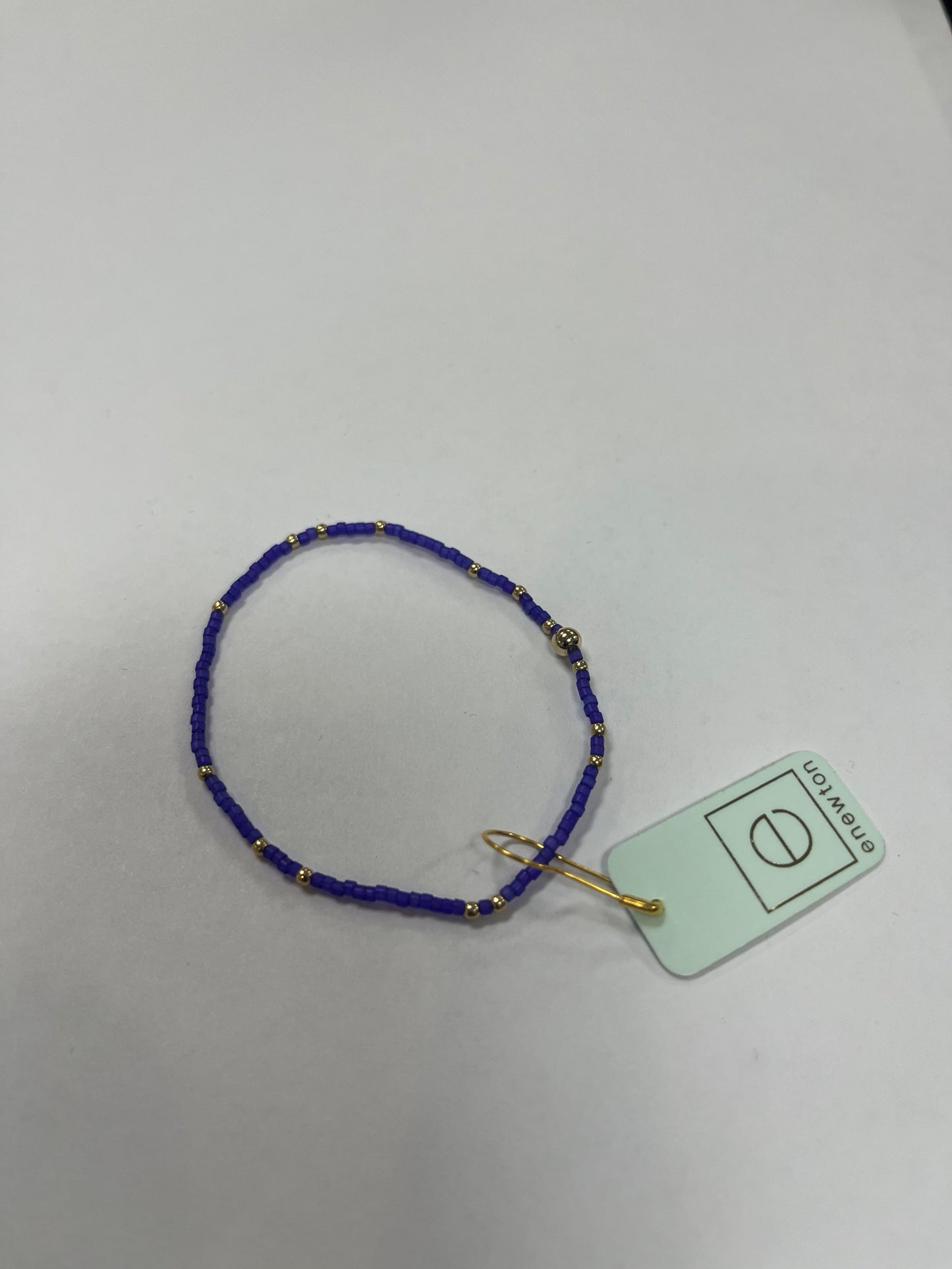 BGDHOPUNWDPPUR Gameday Hope Unwritten Bracelet - Purple