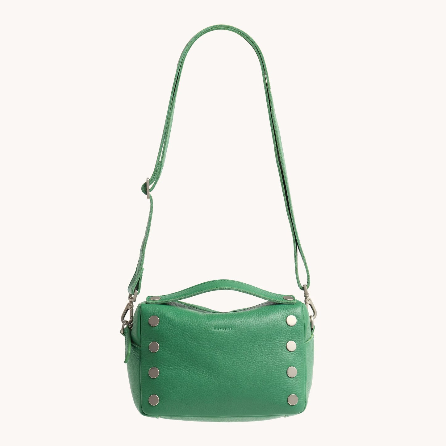 Evan Crossbody Small Lime Zest Brushed Silver**