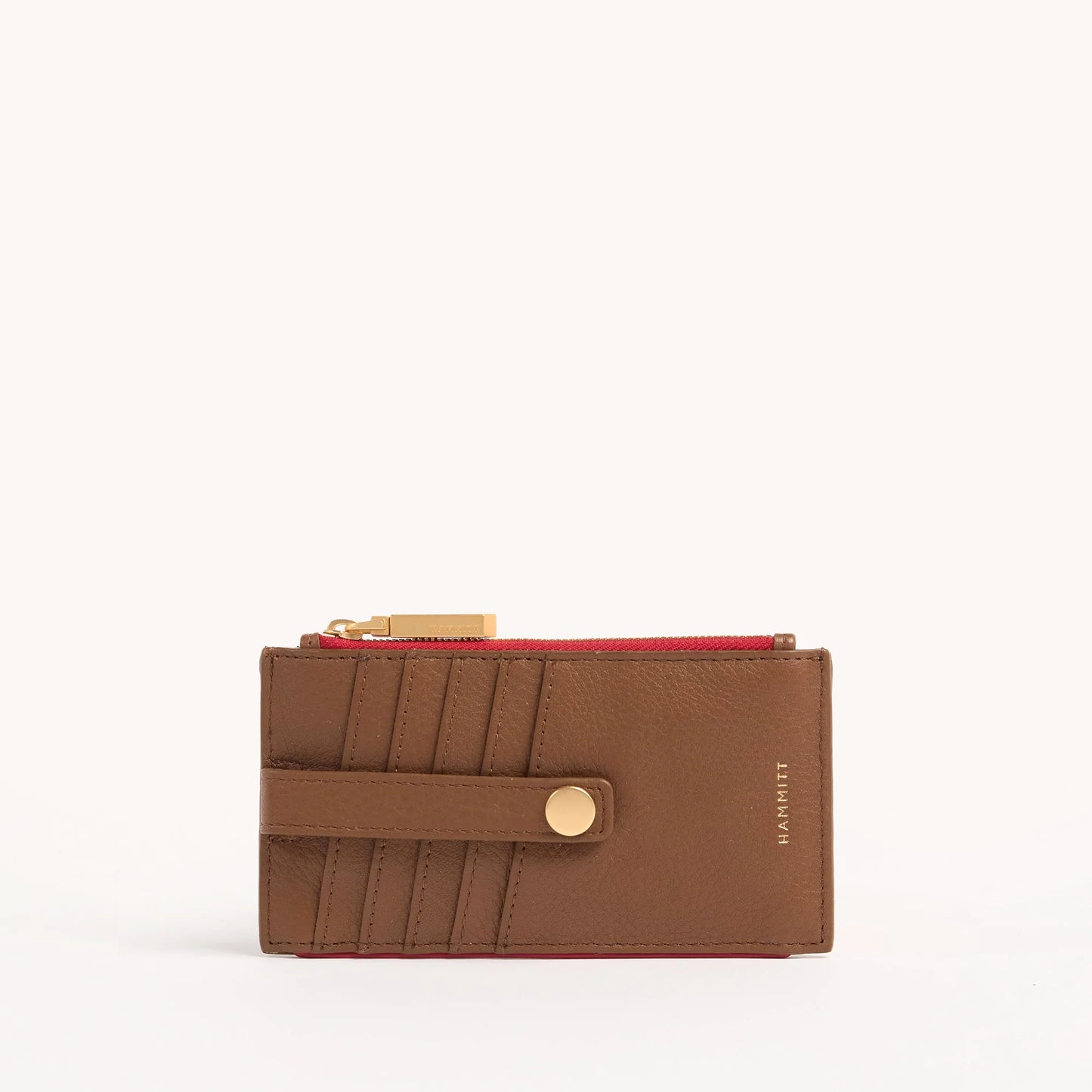 210 West Mahogany Pebble BG Red Zipper