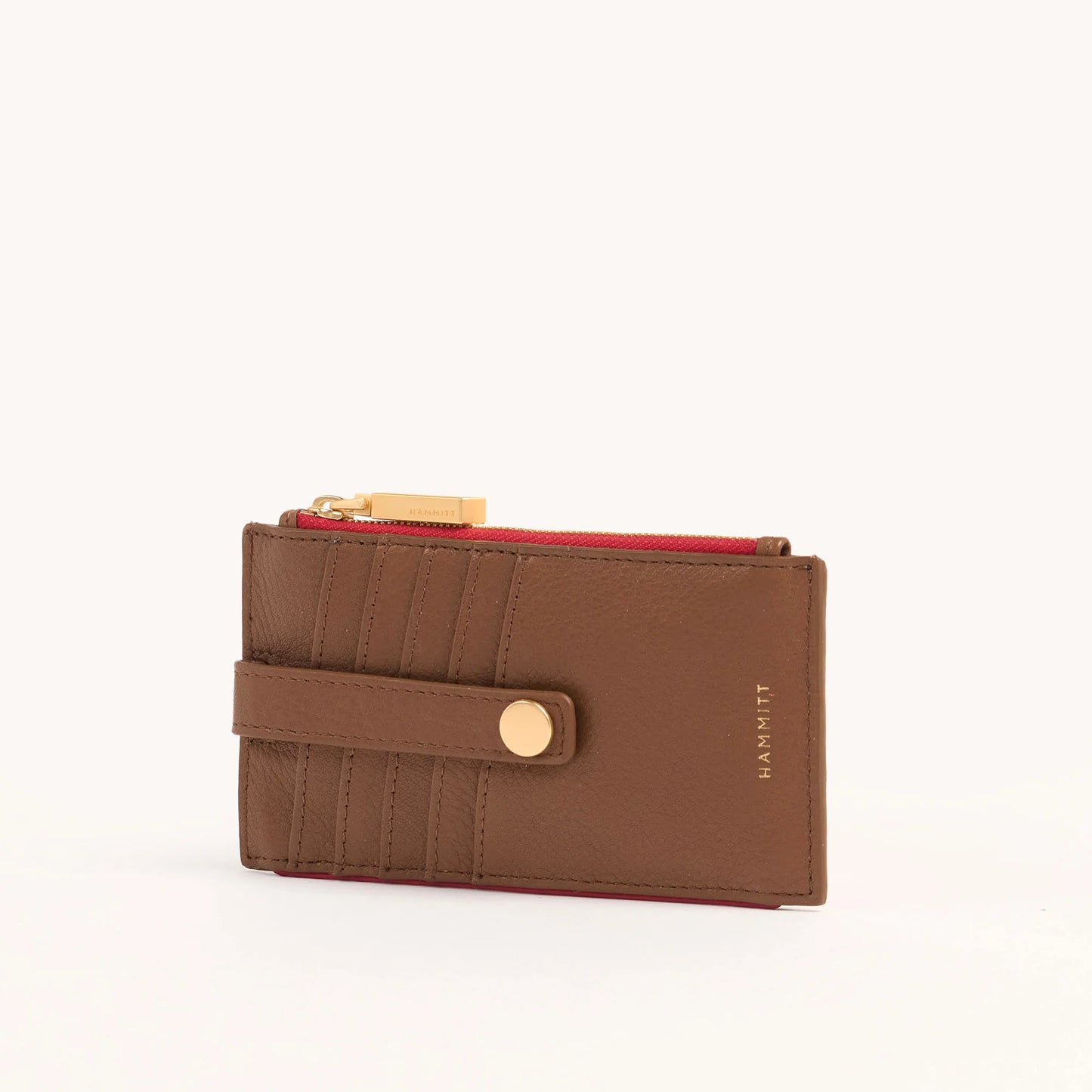 210 West Mahogany Pebble BG Red Zipper