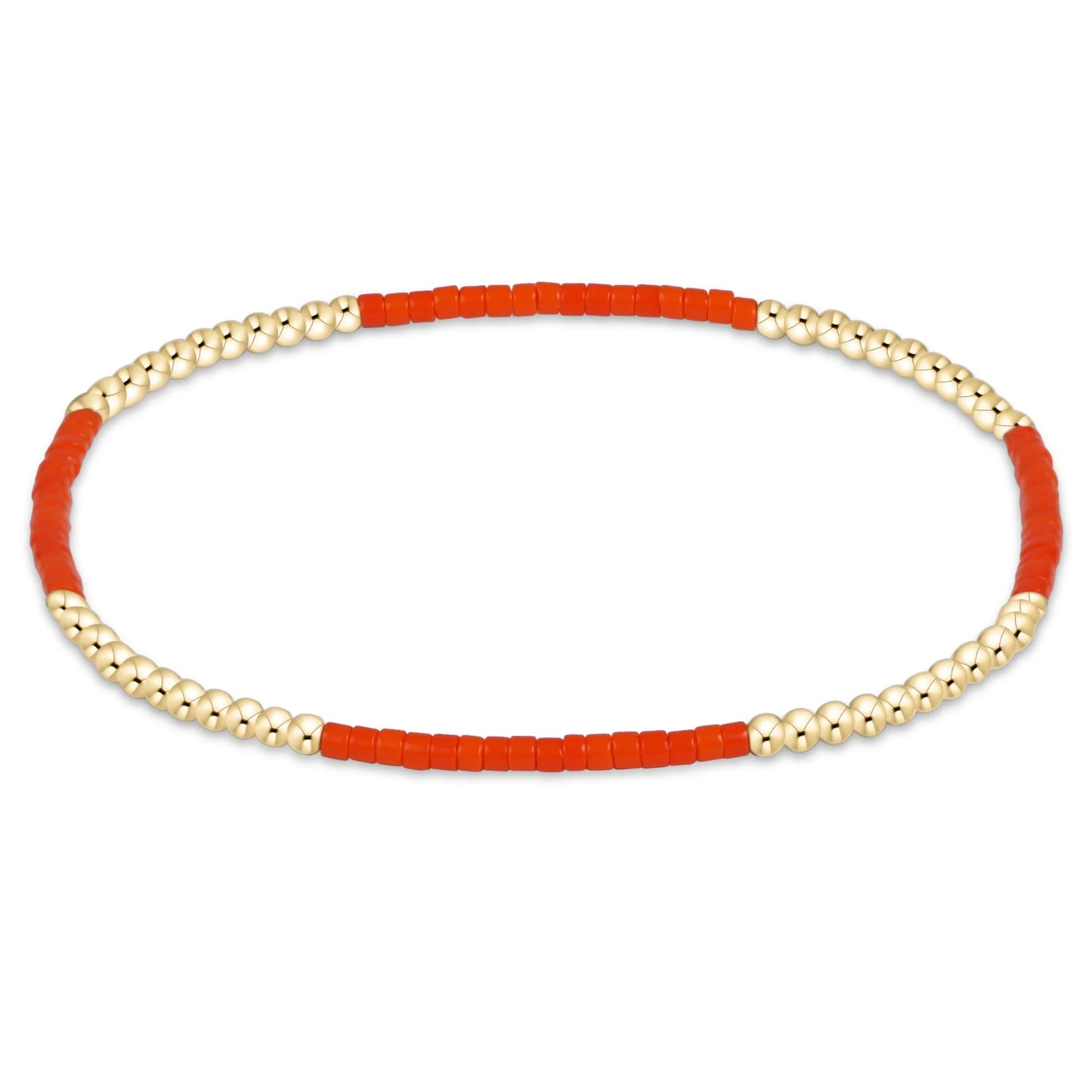 BGDHOPBLFBRORA Hope Blissful Bracelet - Bright Orange