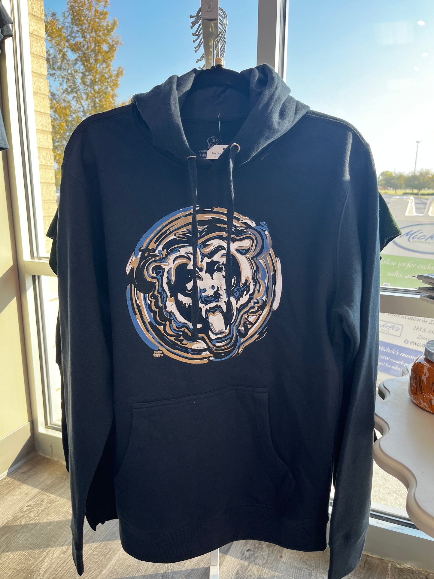 Justin Patten Tri-West Navy Hoodie