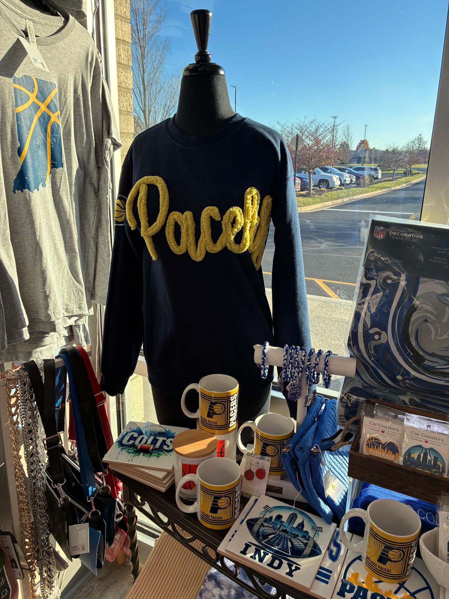 Pacers Yarn Sweatshirt