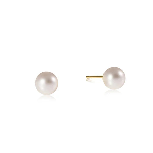 ECL6BASPE Classic 6mm Ball Stud - Pearl