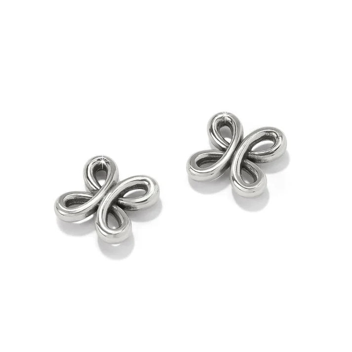 JA0003 Interlok Curve Post Earrings
