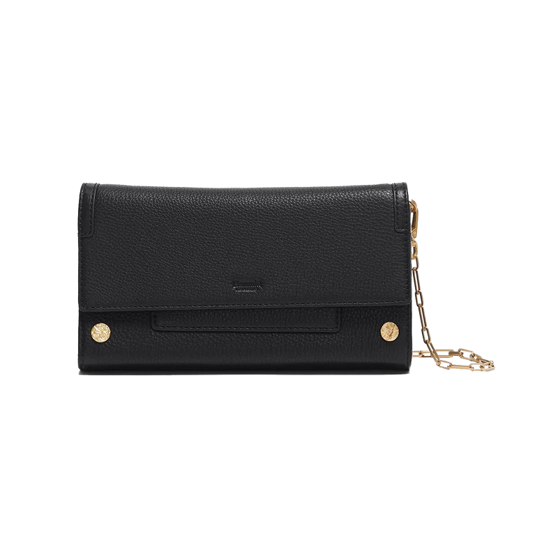 AJ Crossbody Black Clutch BGH Chain