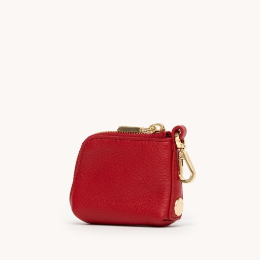 Syd Pouch Chili Red/Gold