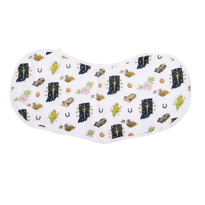 Indiana Burp Cloth/Bib