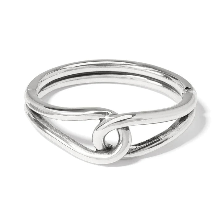JF0219 Interlok Curve Hinged Bangle