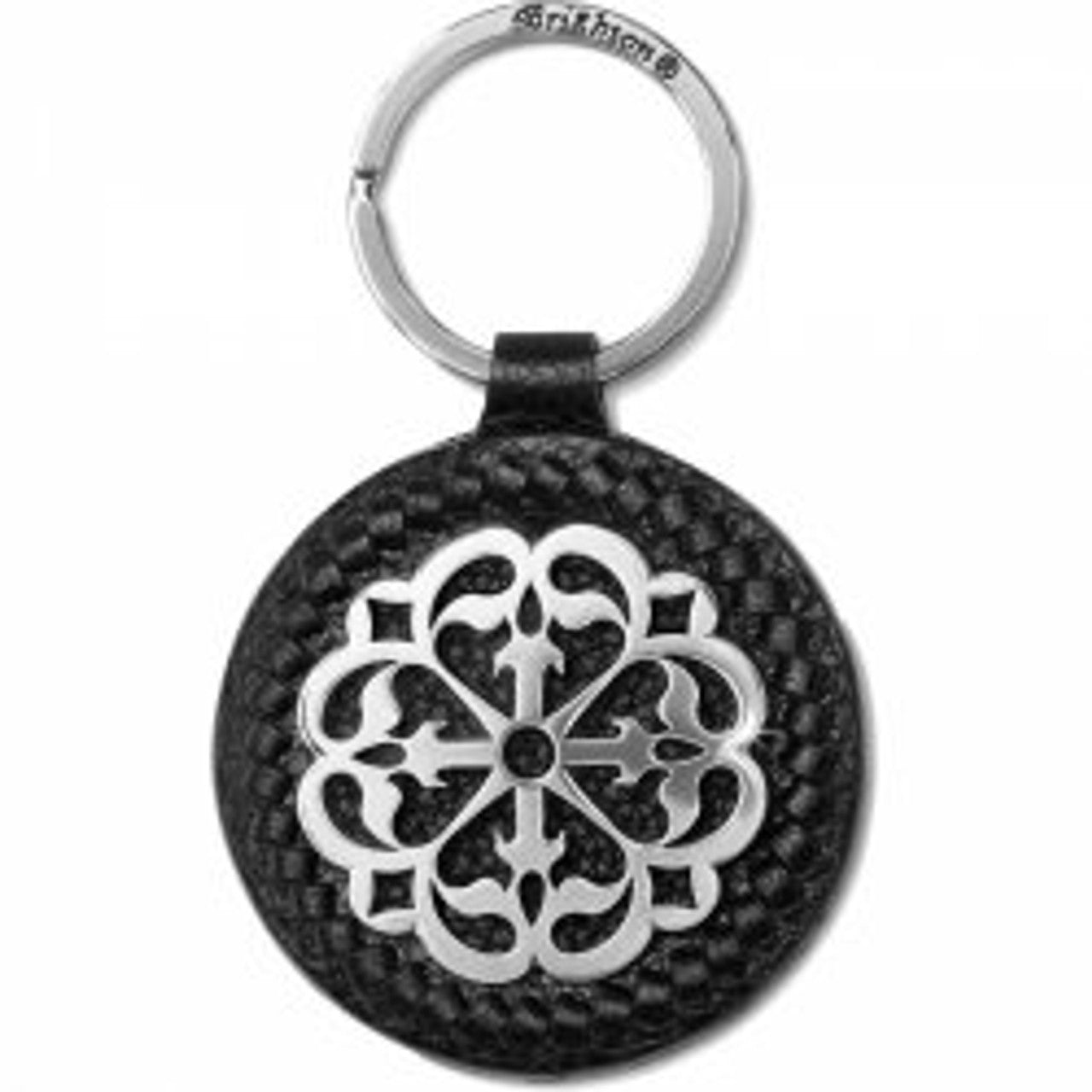 E17643 Black Ferrara Leather Fob