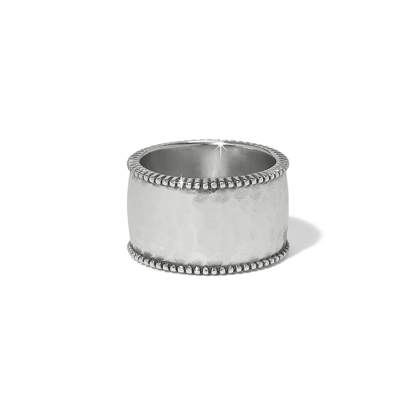 J6339C Pretty Tough Gem Black Wide Ring