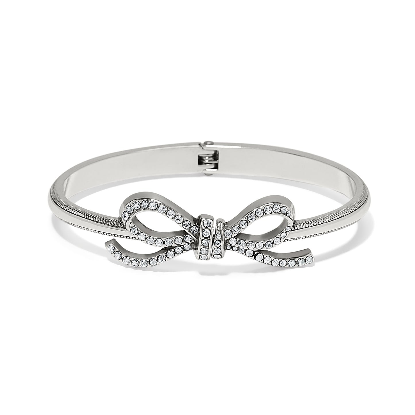 JF0252 Illumina Bow Hinged Bangle