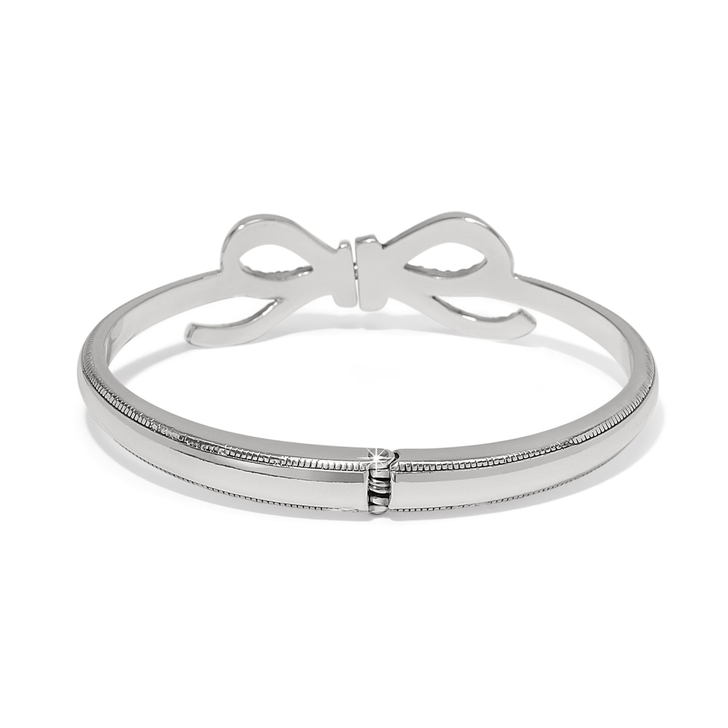 JF0252 Illumina Bow Hinged Bangle