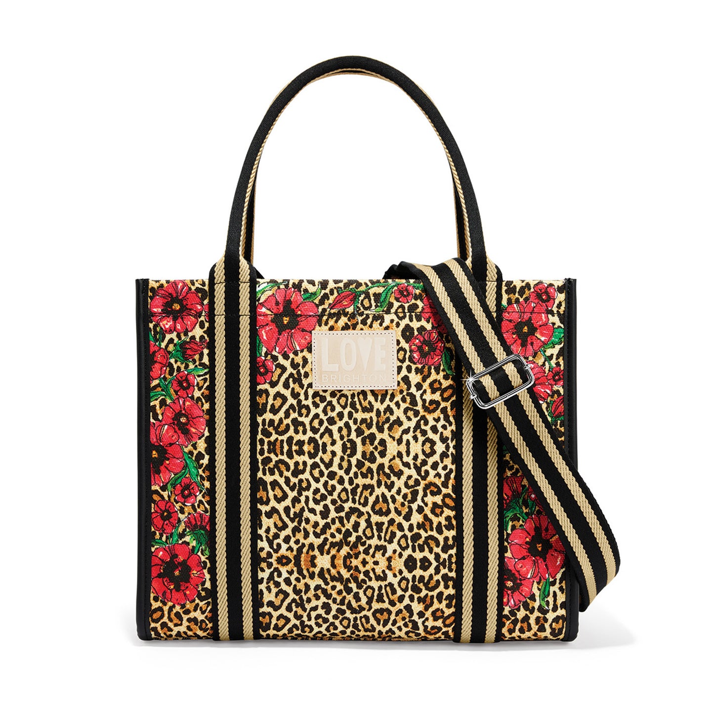 H10814 Leopard Dynasty Canvas Carry All