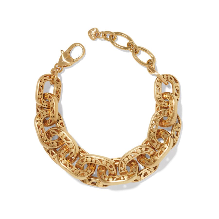 JF0171 Contempo Linx Gold Bracelet