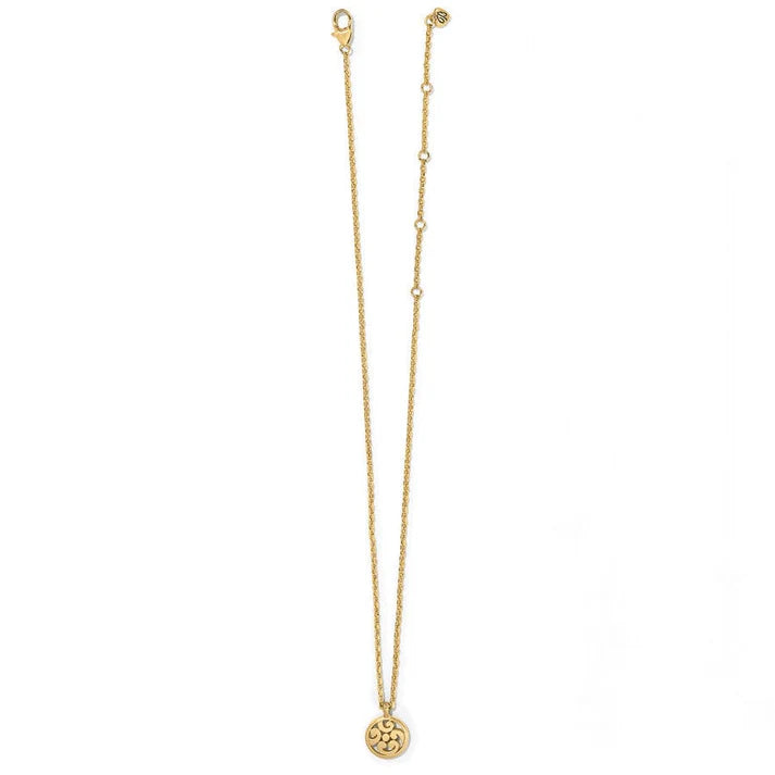 JM6960 Contempo Medallion Petite Necklace